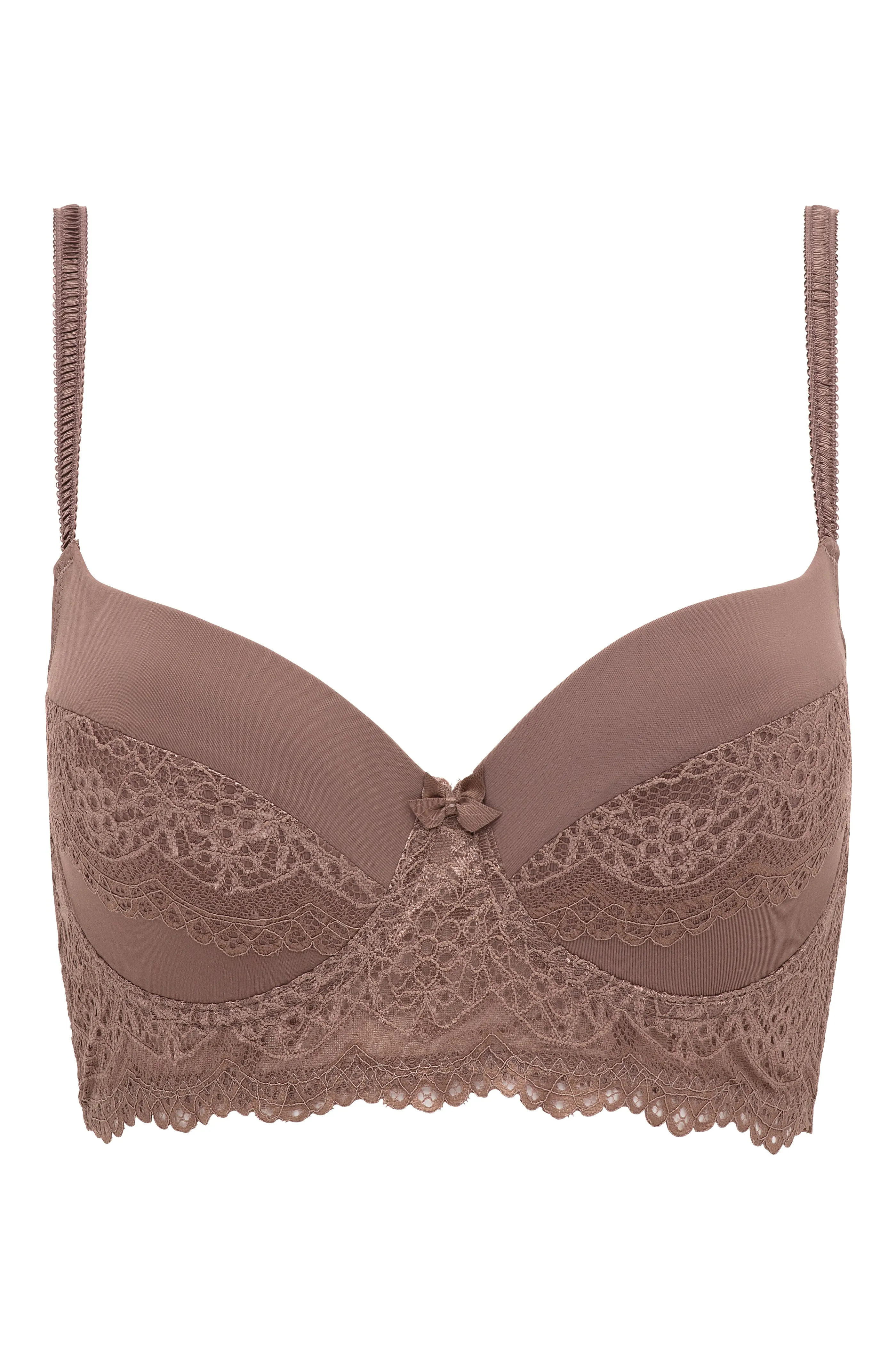 2 Pack Lace Longline Bra