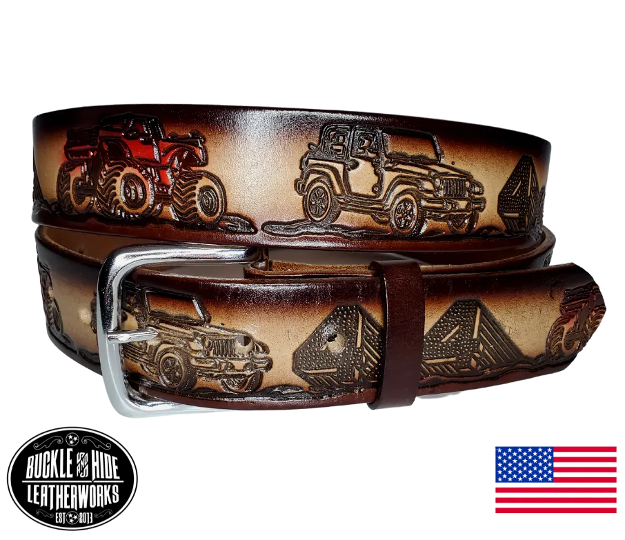 4X4 Leather Belt