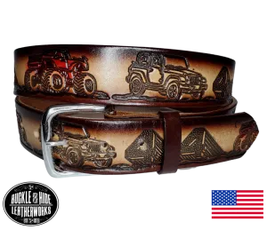 4X4 Leather Belt