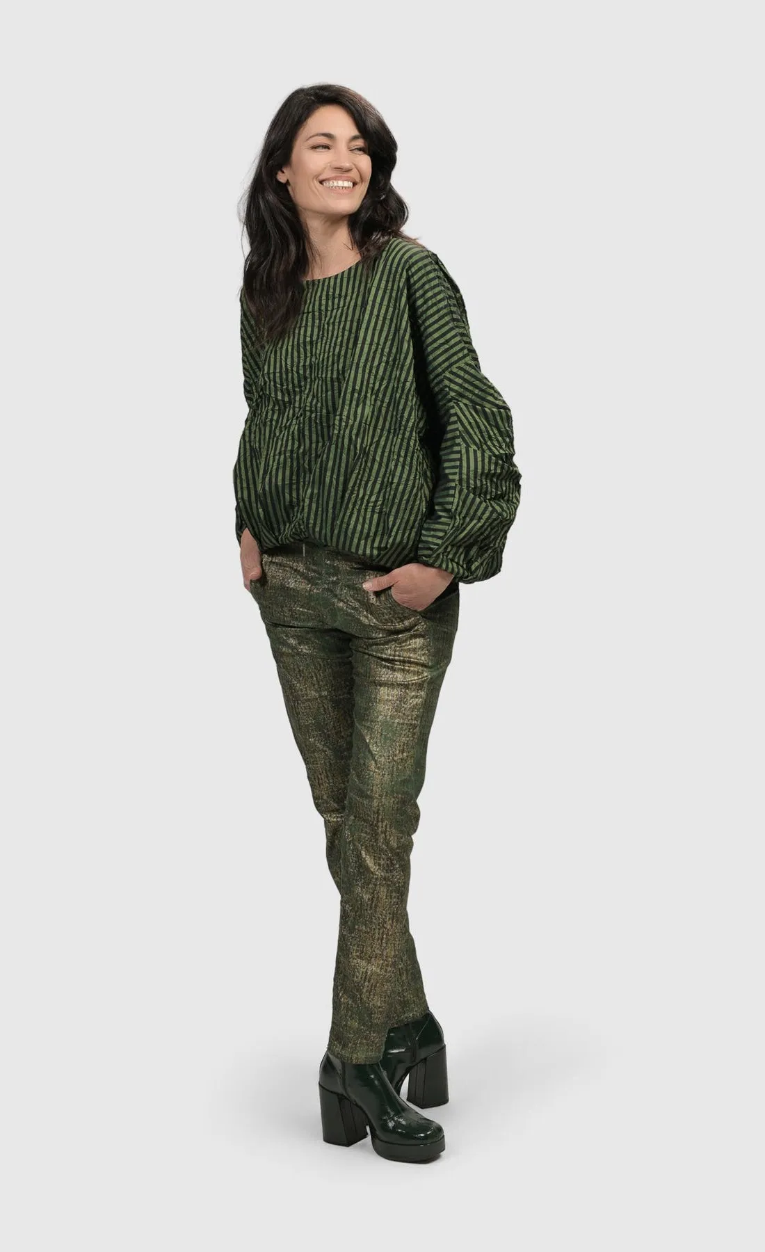 Alembika Green Iconic Jeans Desires