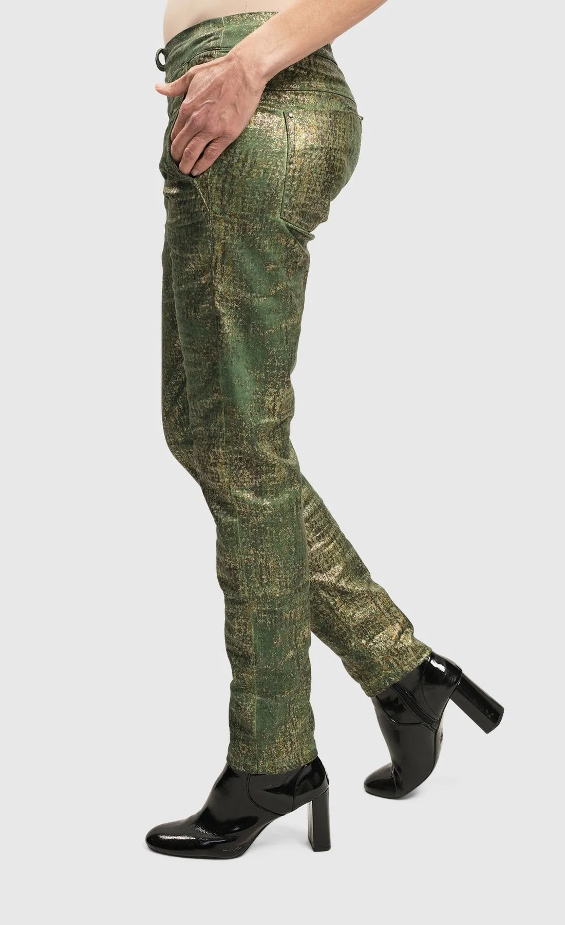 Alembika Green Iconic Jeans Desires