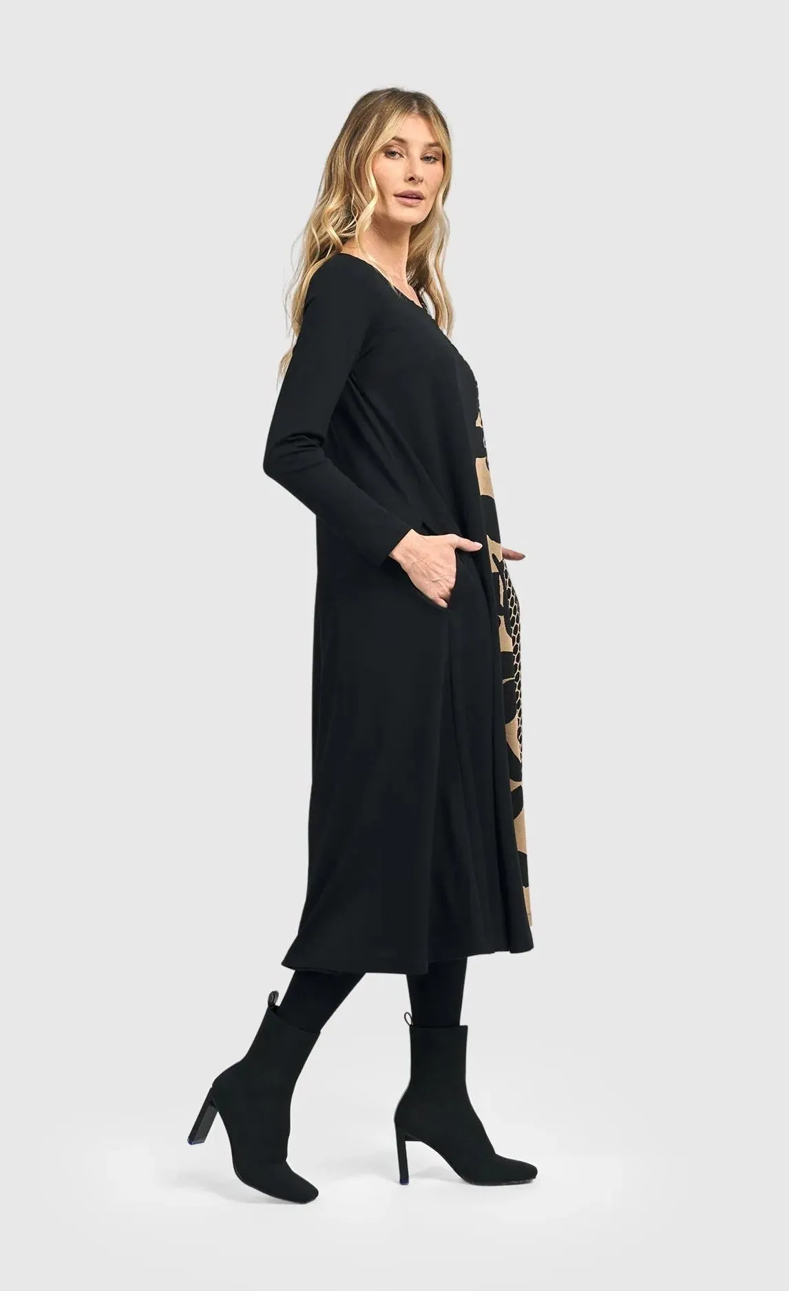 Alembika Kathleen Midi Mix Dress