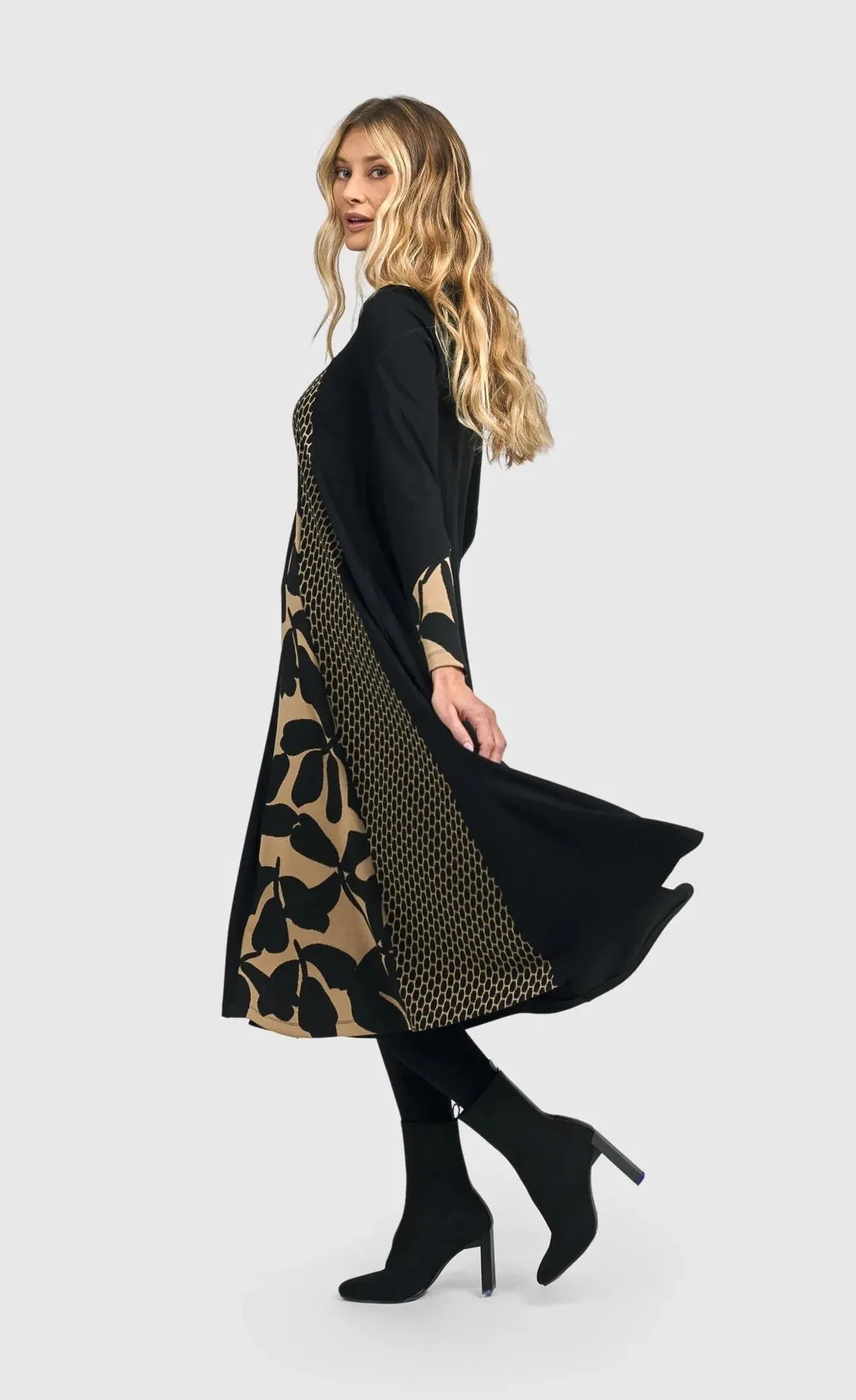 Alembika Kathleen Midi Mix Dress