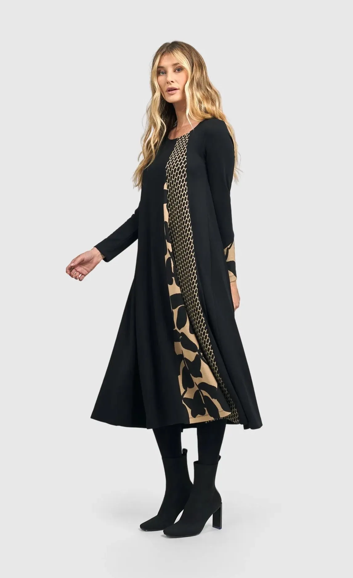 Alembika Kathleen Midi Mix Dress