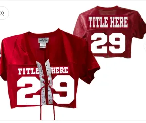 Alex Custom Lace Up Jersey