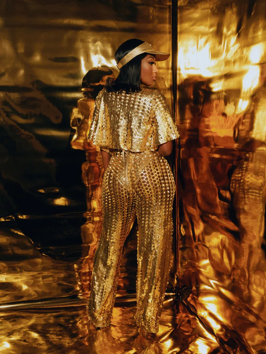 Allure Novembre 24K Crop Top