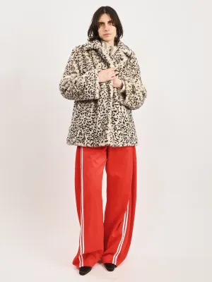 Almond Milk Faux Fur Jacket