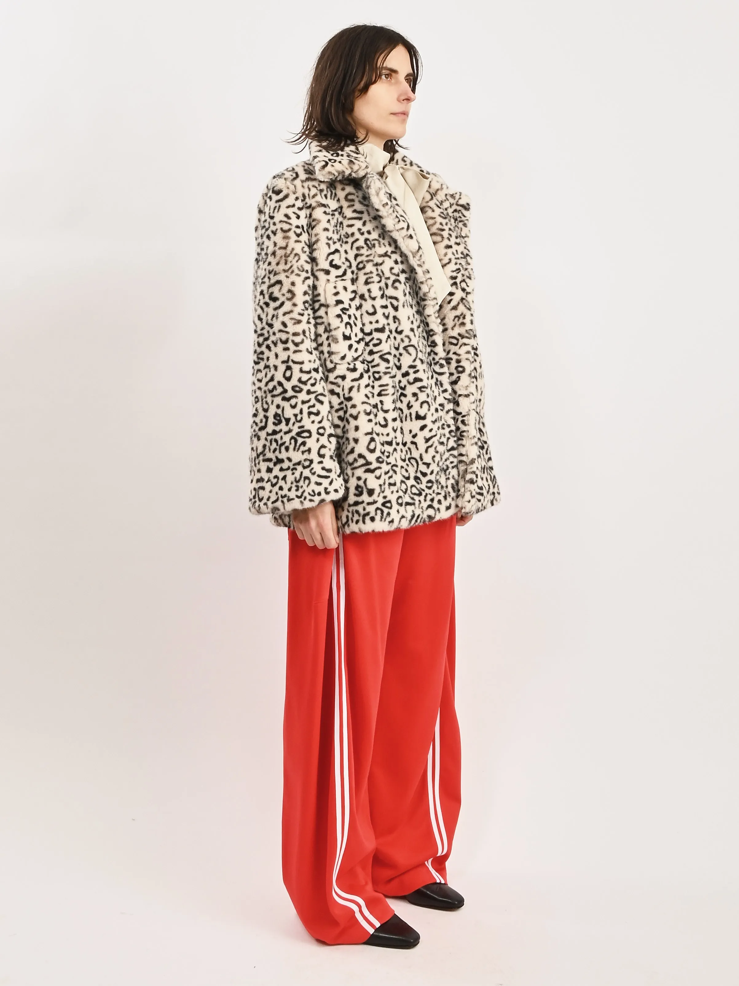 Almond Milk Faux Fur Jacket