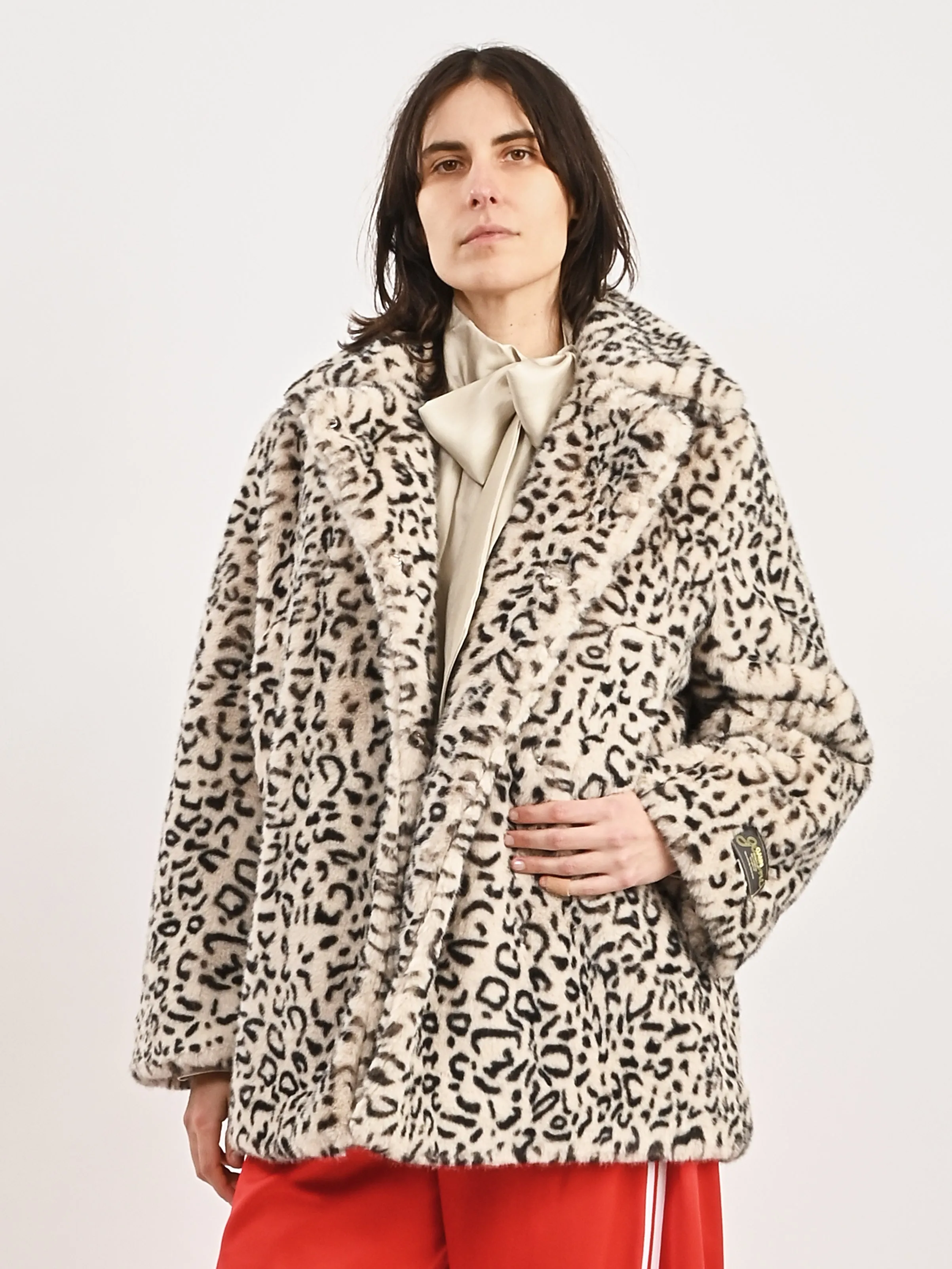 Almond Milk Faux Fur Jacket