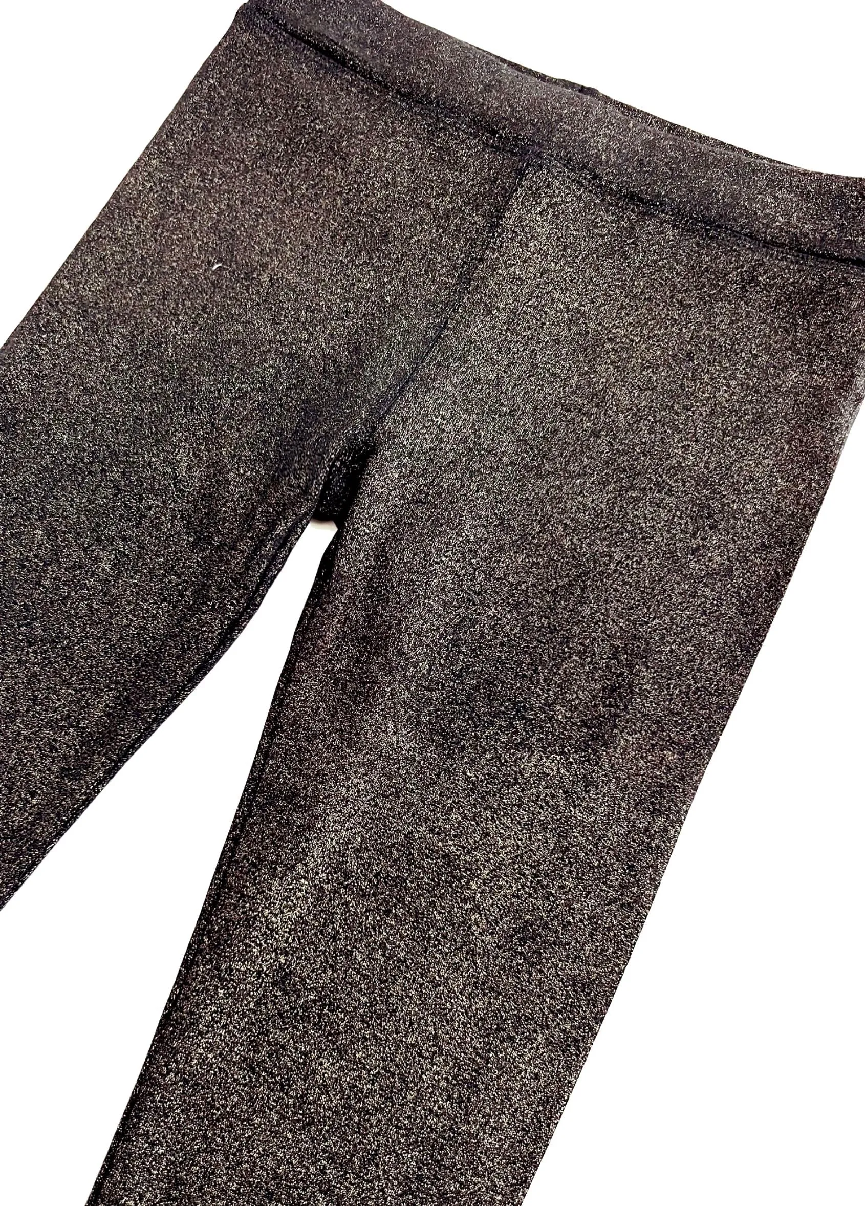 Alyssa Black Gold Leggings