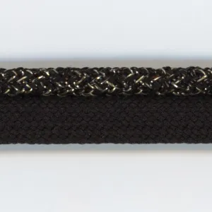 Antique Metallic Piping #10 Black Gold