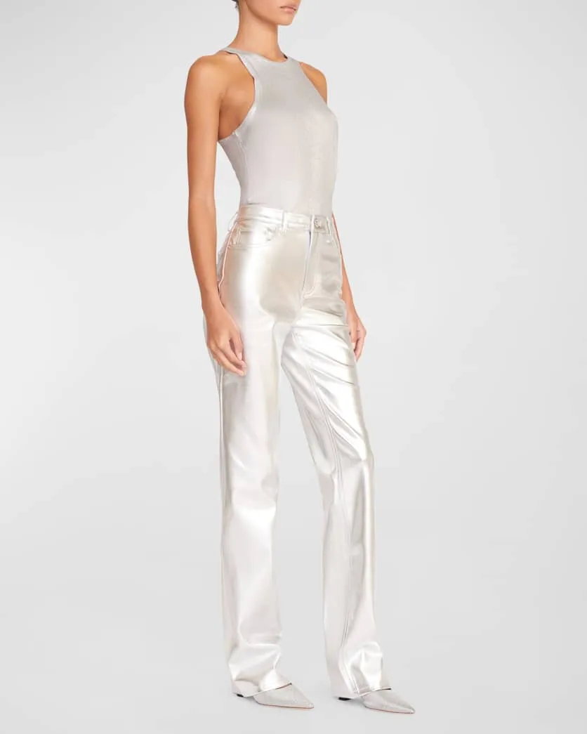 Ayana Metallic Tank Top