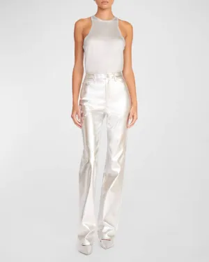 Ayana Metallic Tank Top