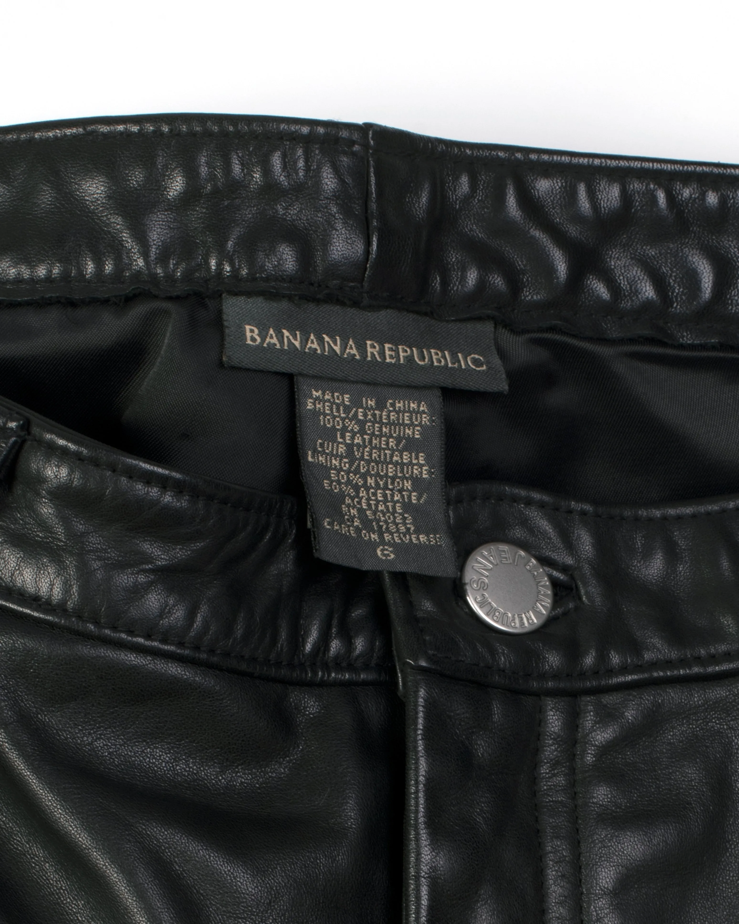 Banana Republic Leather pants