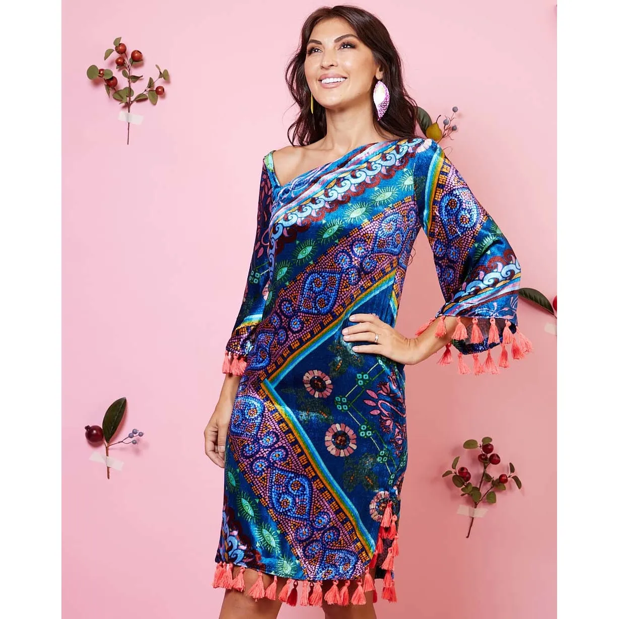 Barcelona Velvet Dress | Wedding Guest Dress