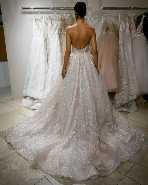 Beautiful Prom Dresses Sweetheart Long Sparkly Prom Dress Charming Evening Dress,MP573