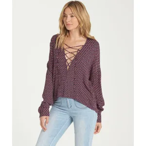 Billabong Women's Finding Happiness Top | Deep Sea