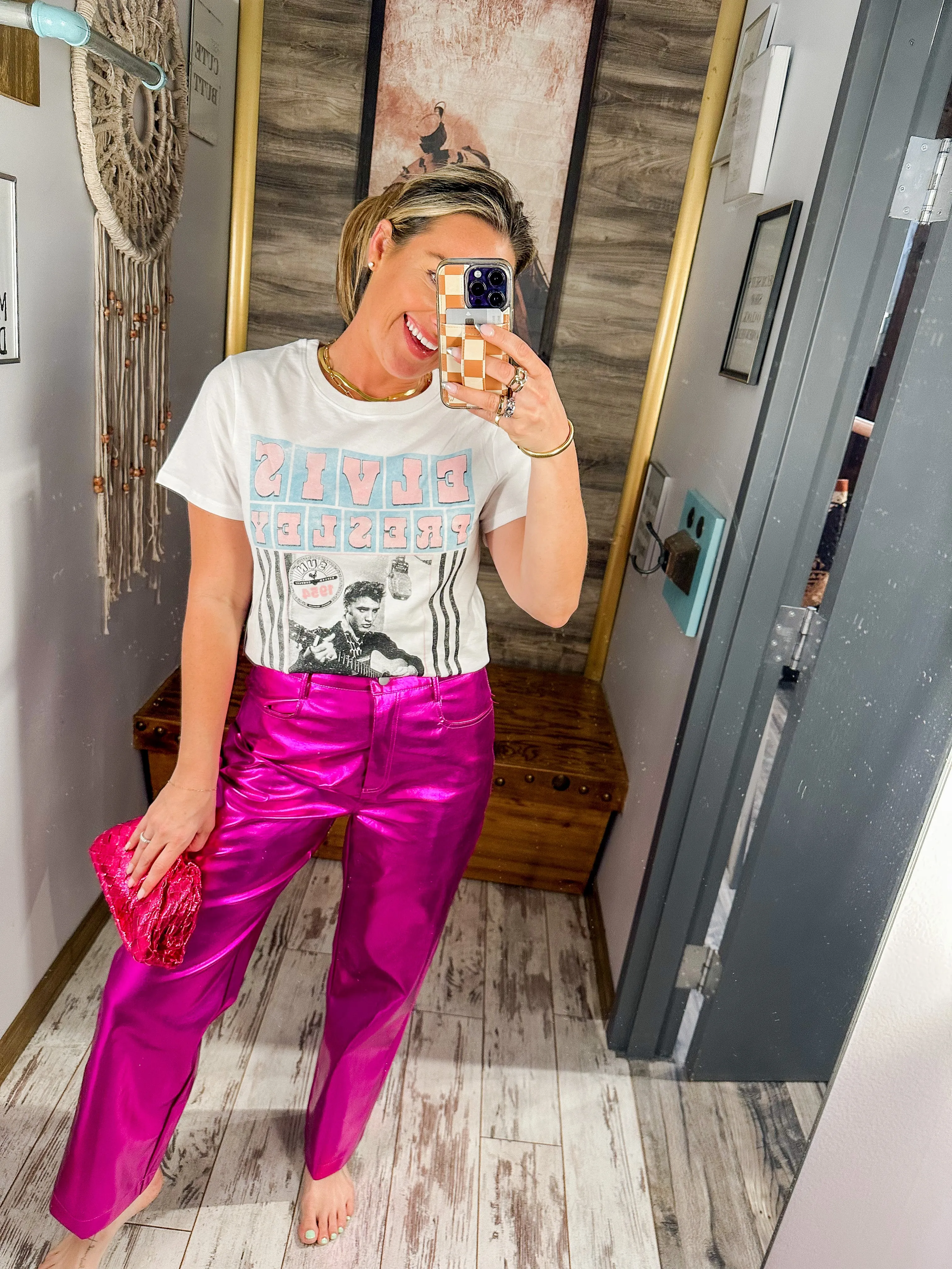 Brooke Metallic Pants