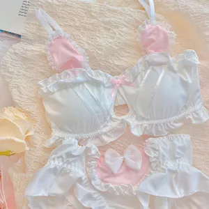 cute lace underwear set  KF83312