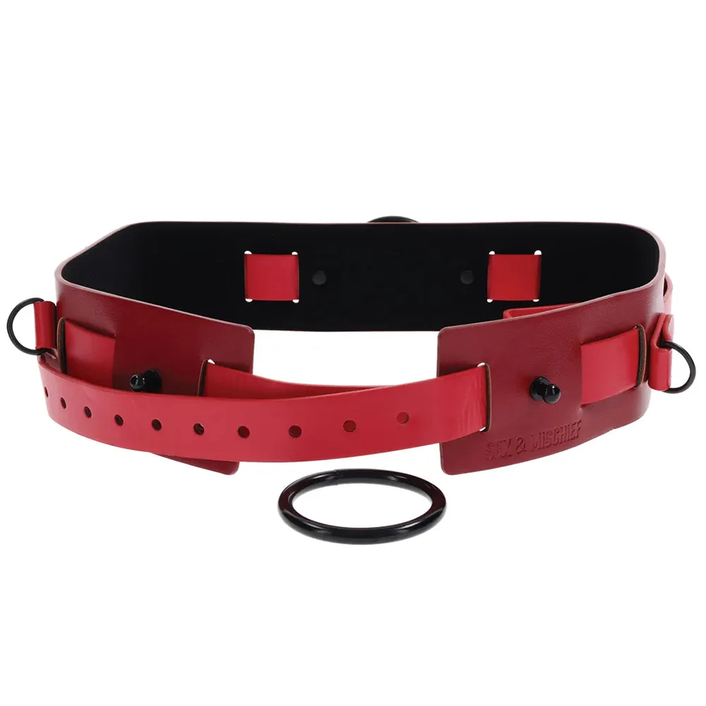 Ex's & Oh's Bound And Belted Restraint