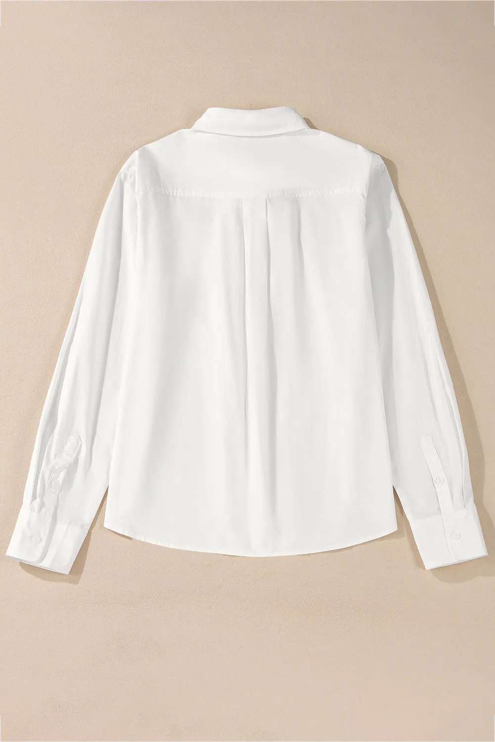 Eyelet Lace Trim Blouse