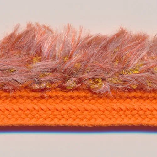 Fake Fur Piping #314 Bitter Orange