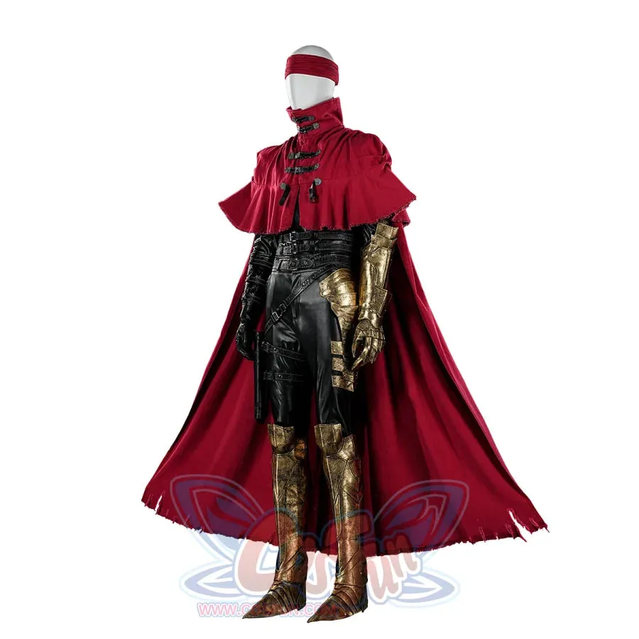 Final Fantasy VII Rebirth Vincent Valentine Cosplay Costume C09088