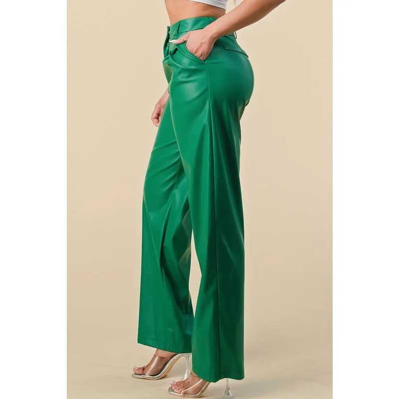 Fun Green Faux Pants