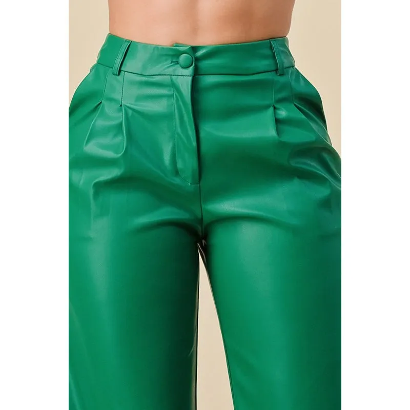 Fun Green Faux Pants