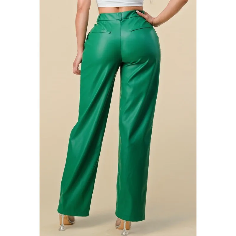 Fun Green Faux Pants