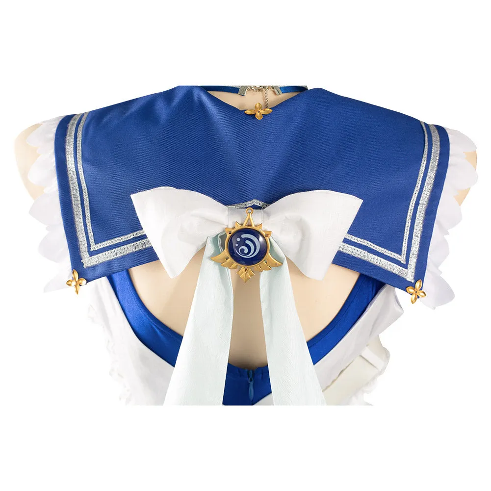 Genshin Impact Barbara Cosplay Costume Outfits Halloween Carnival Suit