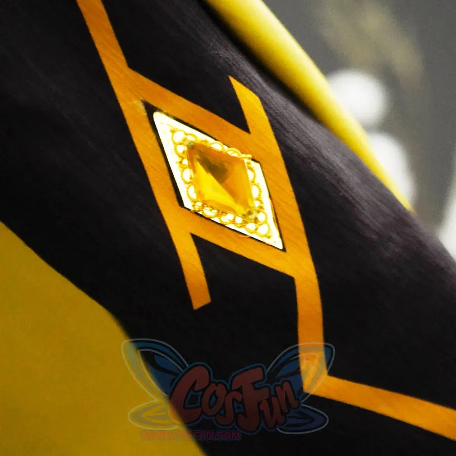 Genshin Impact Morax Rex Lapis Zhongli Cosplay Costume C07433  A