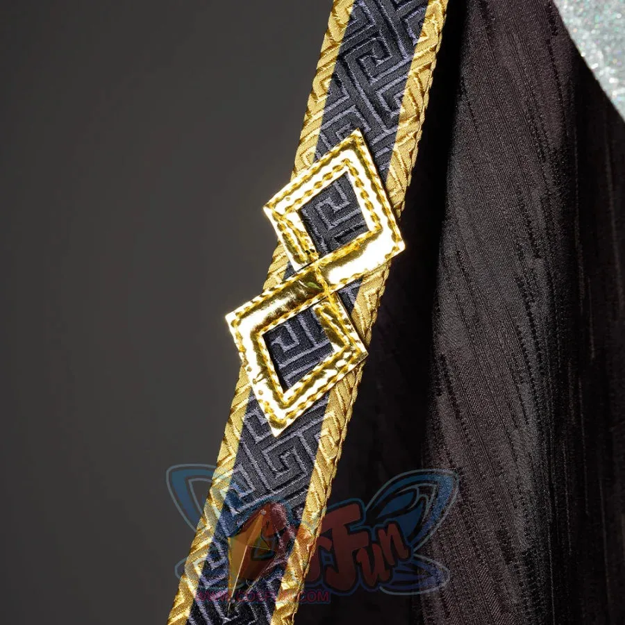 Genshin Impact Morax Rex Lapis Zhongli Cosplay Costume C07433  A