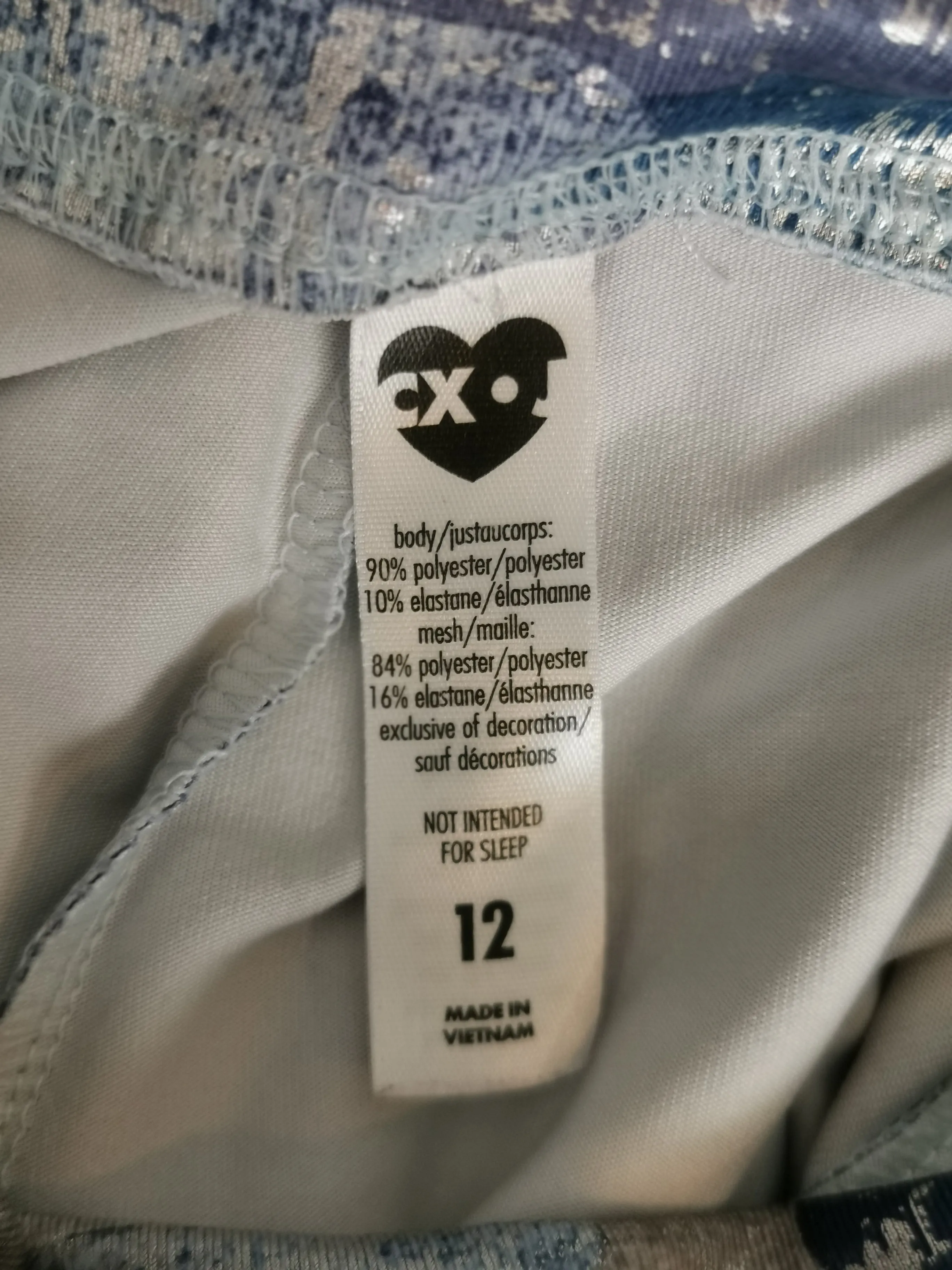 GIRL SIZE 12 YEARS - JUSTICE, Active Pants EUC B8
