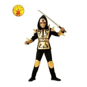 Gold Ninja Costume Size M