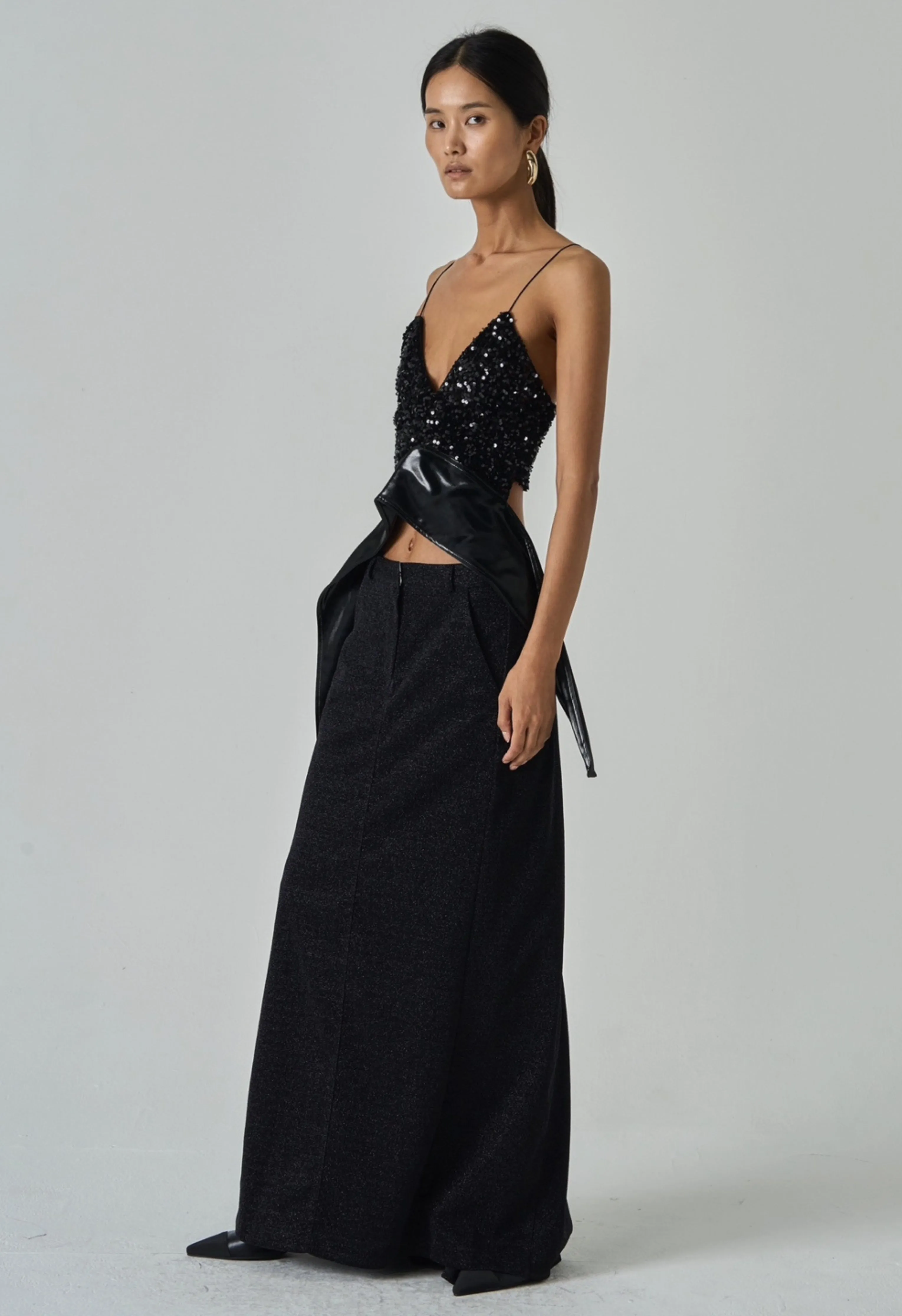 Goldie Top in Black