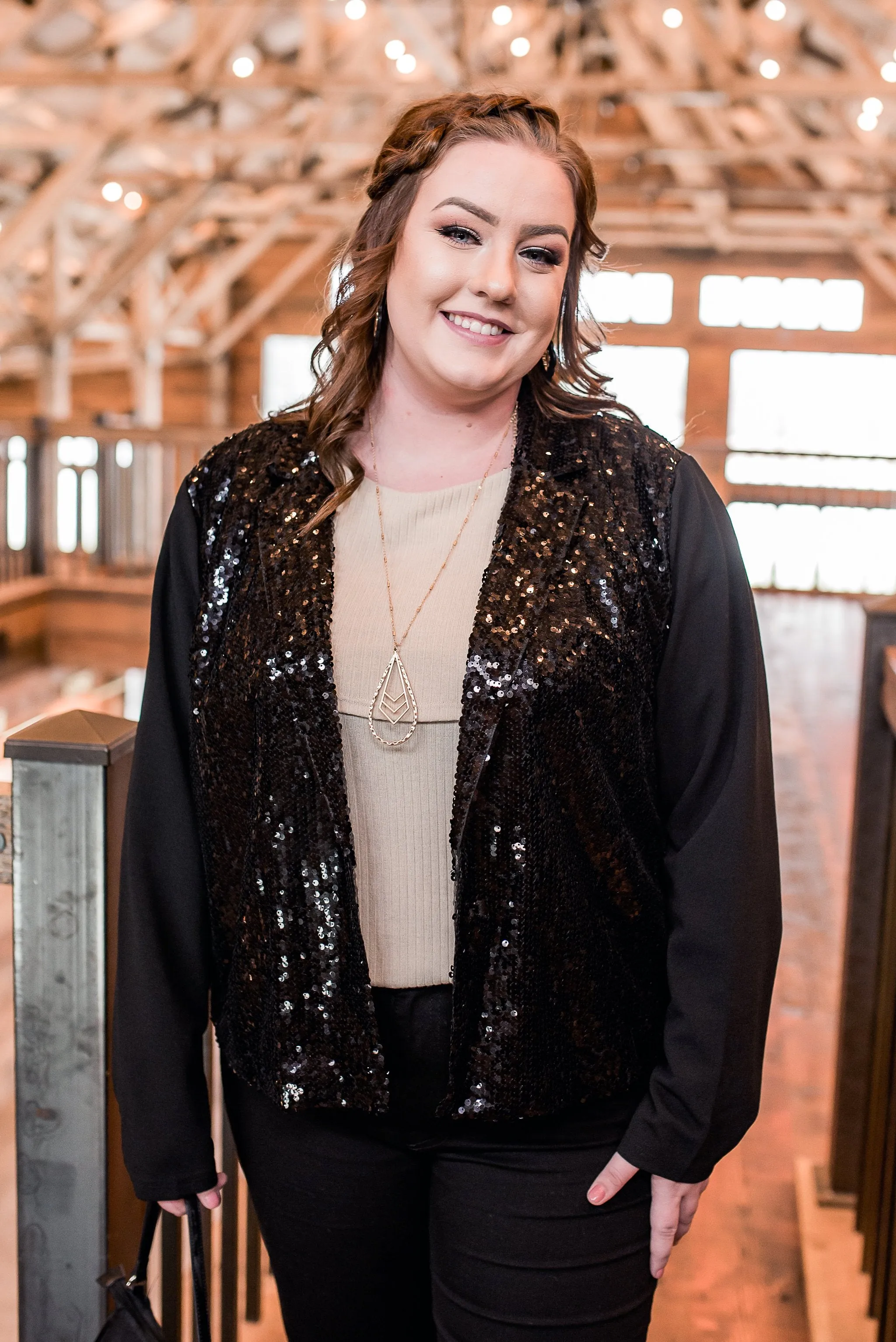 Here For The Party Sequined Jacket