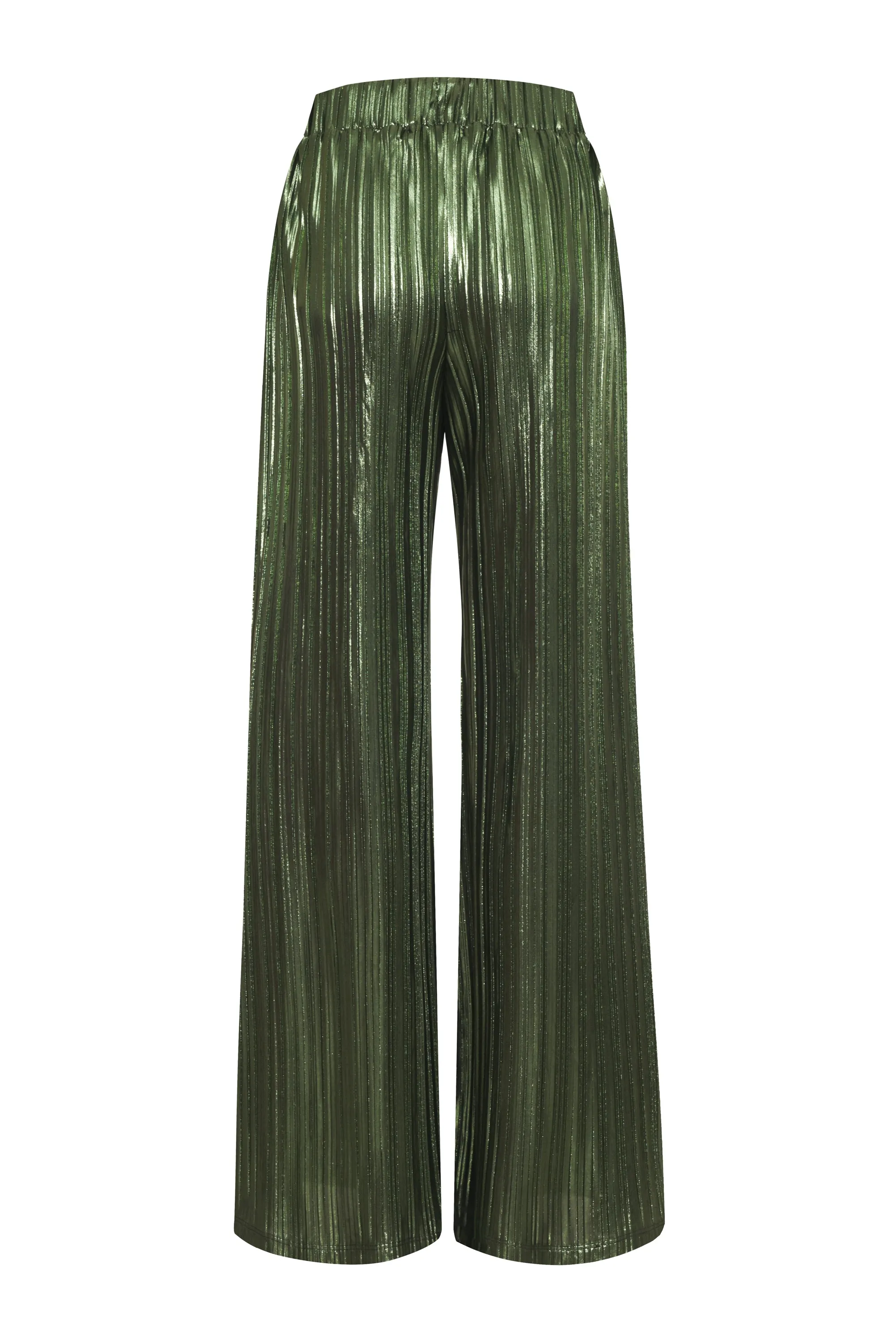 High Waist Metallic Pant