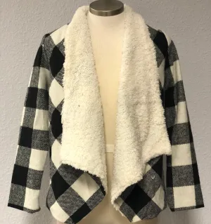 K PLAID JACKET