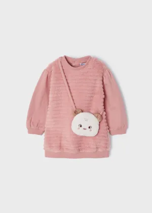 Knitted Faux Fur Dress 2.950