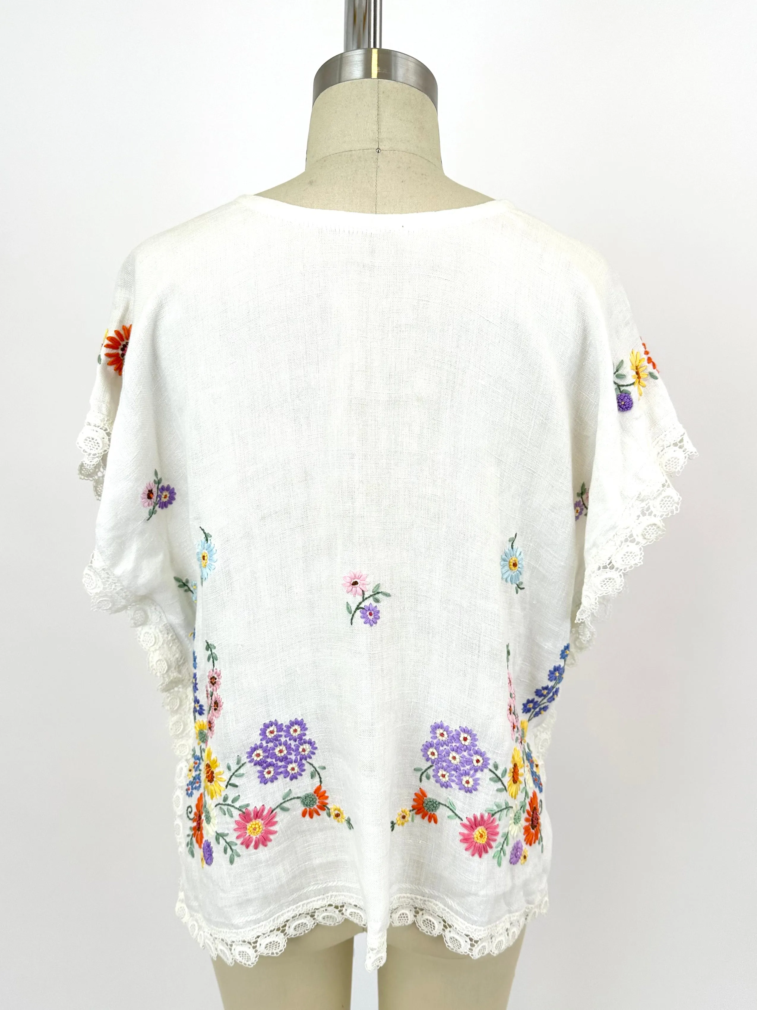 Lace Embroidered Top