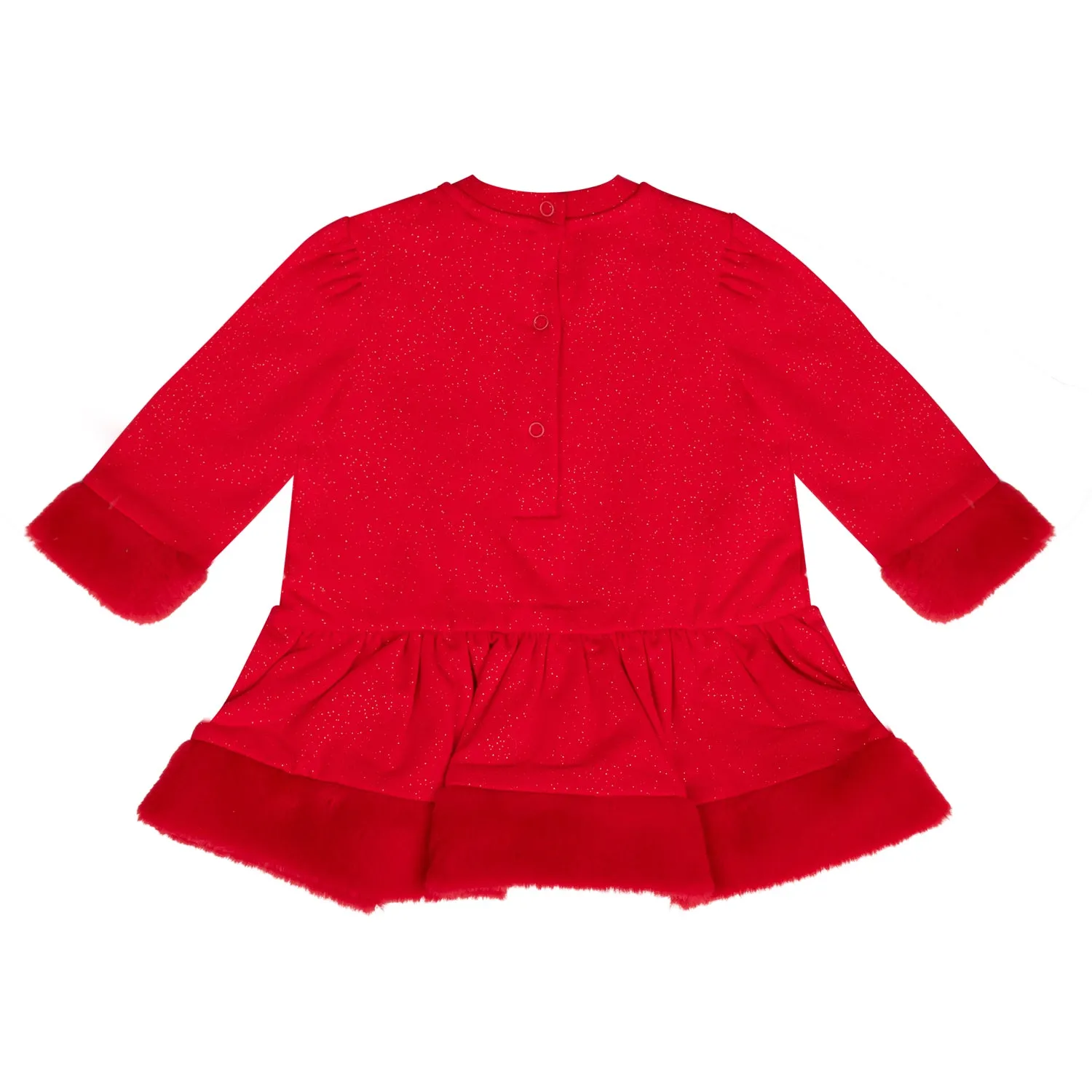 Little A Harmony Heart Dress - Red