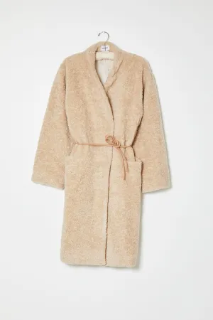 Malaga Coat in Fur-Free Fur