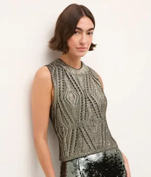 Marie Oliver McGuire Top - Evergreen