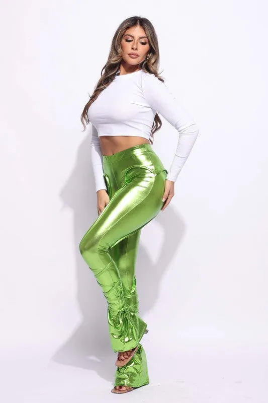Metallic Pants