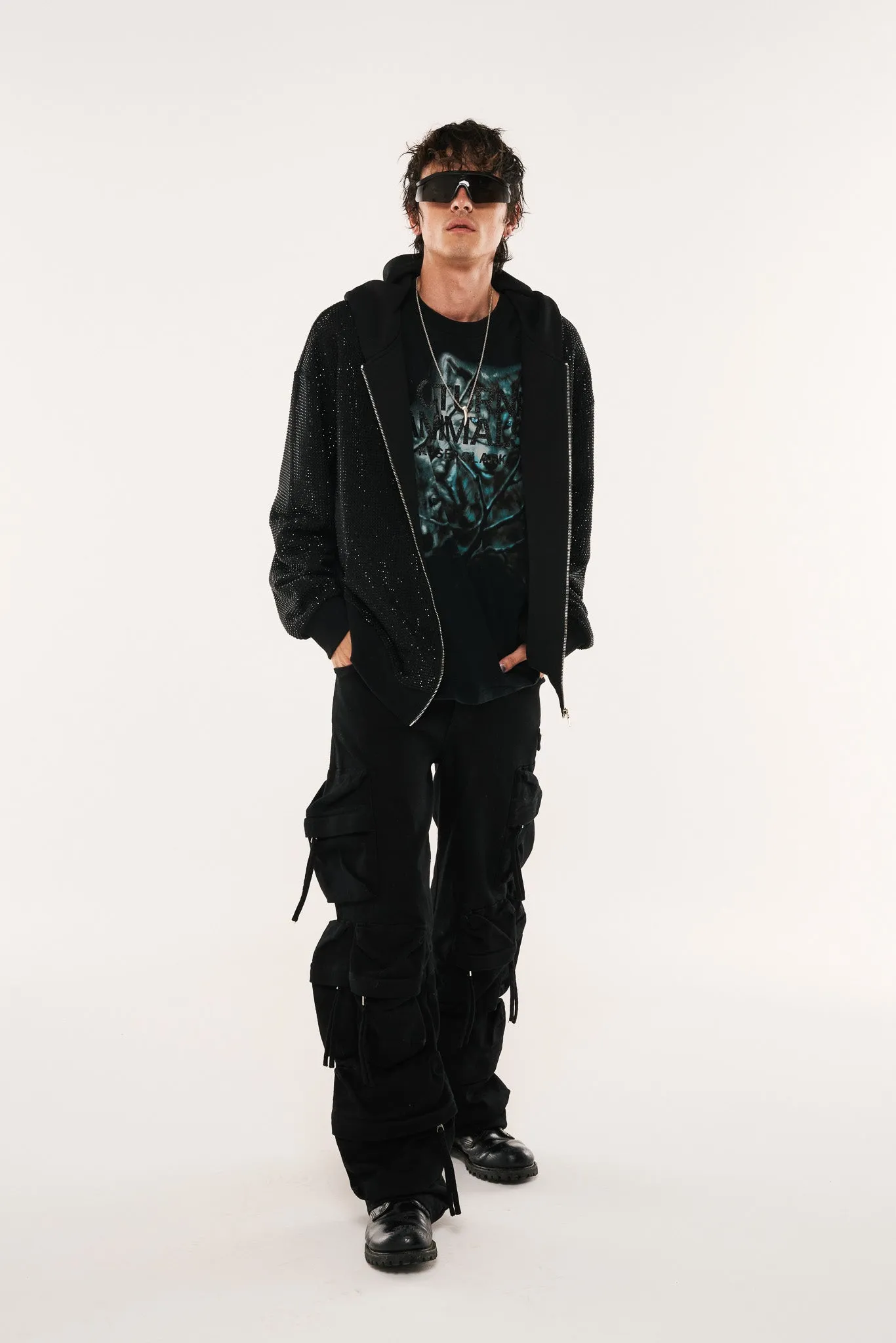 MIDNIGHT "LEATHER" KCARGO PANT