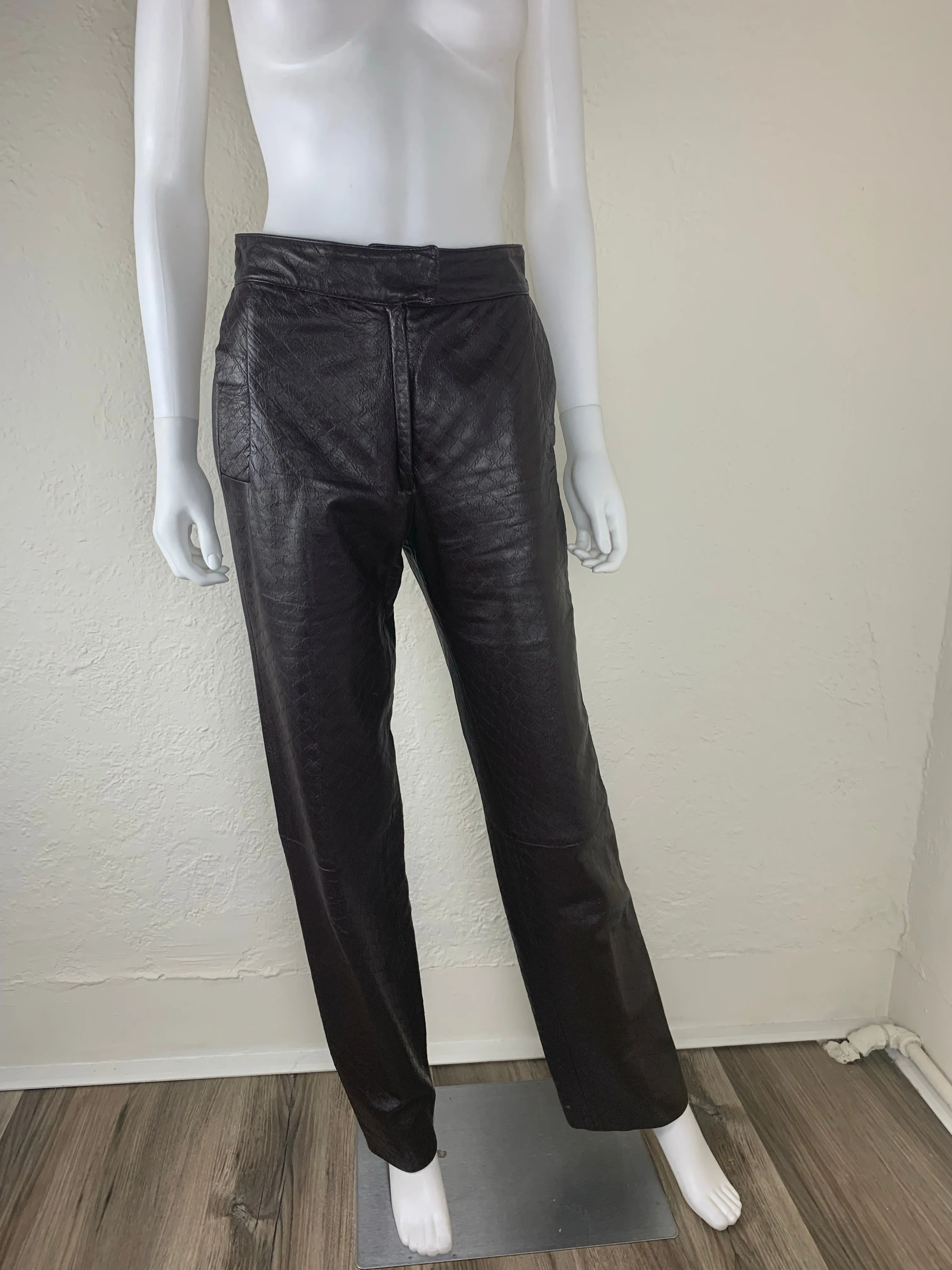 Missoni Vintage Leather Pants