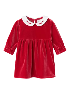 NAME IT | Baby Girl Velvet Dress