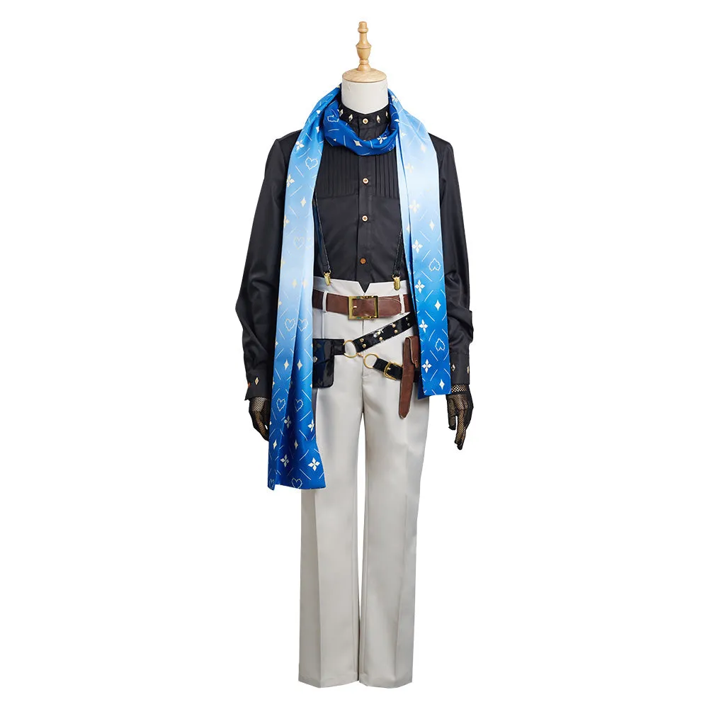 NIJISANJI - EN VTuber Luxiem Ike Outfits Cosplay Costume Halloween Carnival Suit
