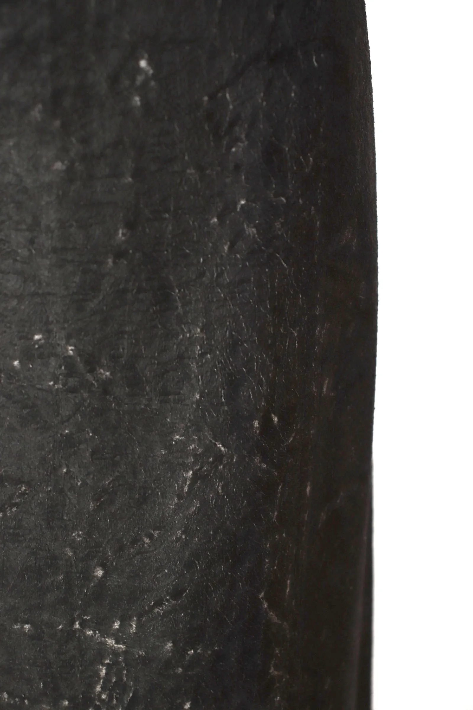 Nobu Nakano Distressed Faux Fur Trim Skirt Set